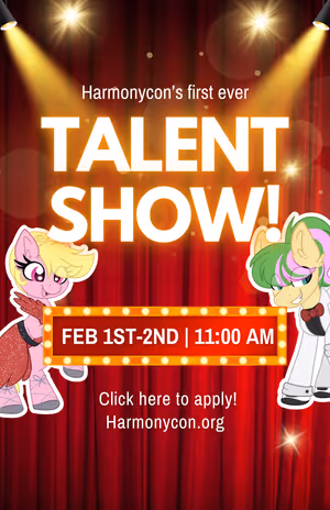 Talent Show Playbill